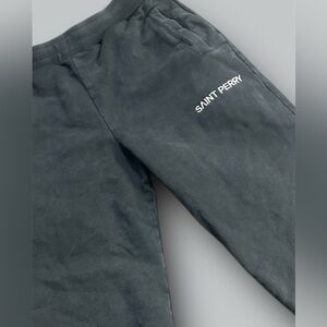 SAINT PERRY Men's Grey Cotton Sweatpant - Vintage Gray